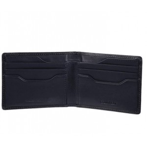 Calvin Klein Men's RFID Blocking Leather Bifold Wallet - Navy